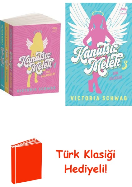 Victoria Schwab 2 Kitap Seti + Türk Klasiği Hediye