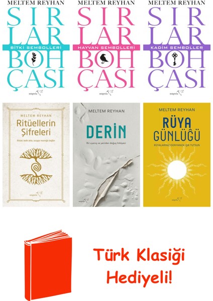 Meltem Reyhan 6 Kitap Seti + Türk Klasiği Hediye