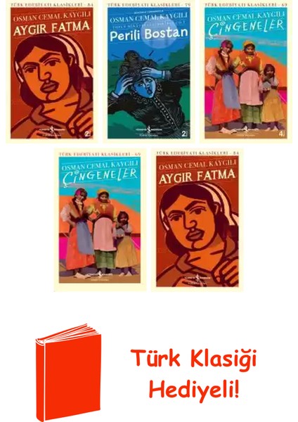 Osman Cemal Kaygılı 5 Kitap Seti + Türk Klasiği Hediye