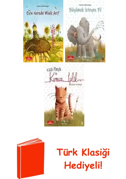 Andrea Reitmeyer 3 Kitap Seti + Türk Klasiği Hediye