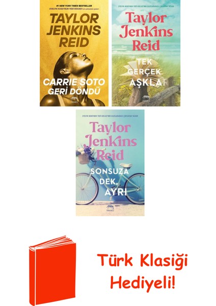 Taylor Jenkins Reid 3 Kitap Seti + Türk Klasiği Hediye