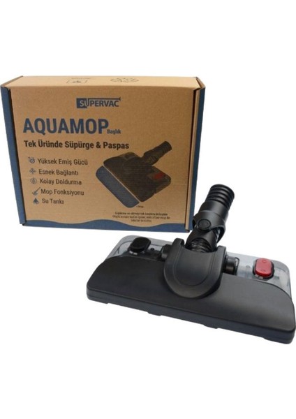Süpürge Emici Başlık Su Hazneli Aquamop, Electrolux ile Uyumlu indirimleri