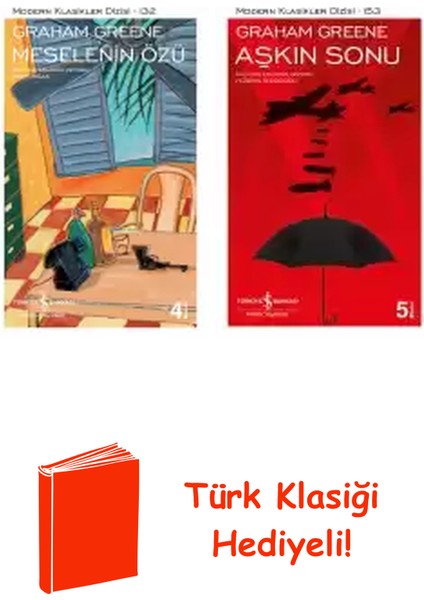 Graham Greene 2 Kitap Seti + Türk Klasiği Hediye