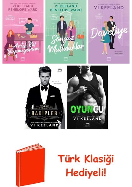 Vi Keeland 5 Kitap Seti + Türk Klasiği Hediye
