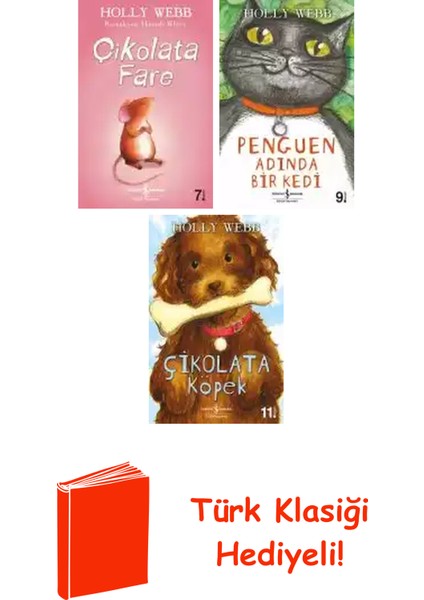 Holly Webb 3 Kitap Seti + Türk Klasiği Hediye