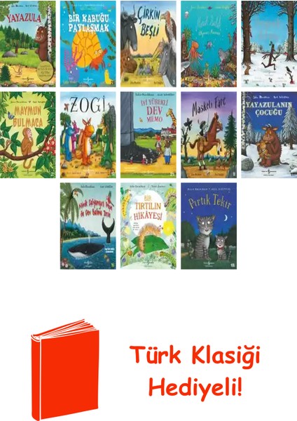 Julia Donaldson 13 Kitap Seti + Türk Klasiği Hediye