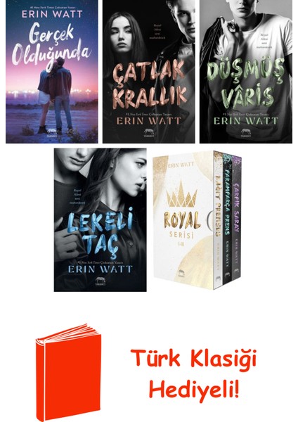 Erin Watt 5 Kitap Seti + Türk Klasiği Hediye