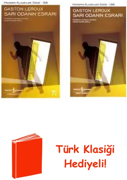 Gaston Leroux 2 Kitap Seti + Türk Klasiği Hediye