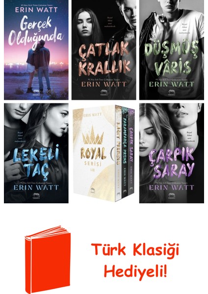 Erin Watt 6 Kitap Seti + Türk Klasiği Hediye