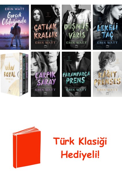 Erin Watt 8 Kitap Seti + Türk Klasiği Hediye