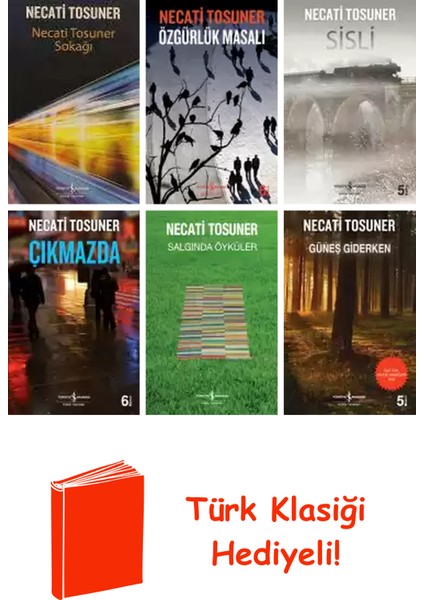Necati Tosuner 6 Kitap Seti + Türk Klasiği Hediye