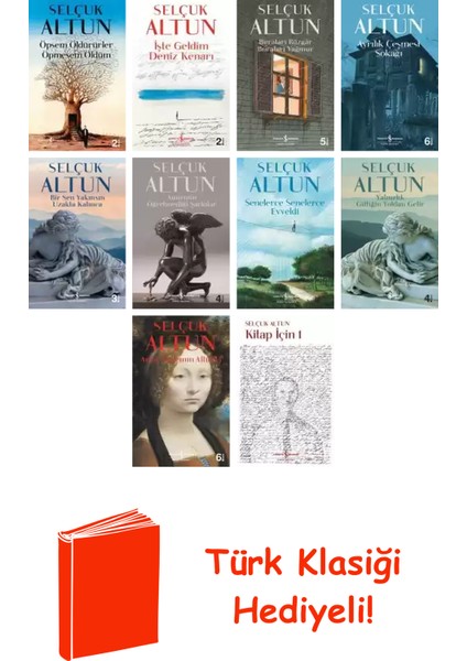 Selçuk Altun 10 Kitap Seti + Türk Klasiği Hediye