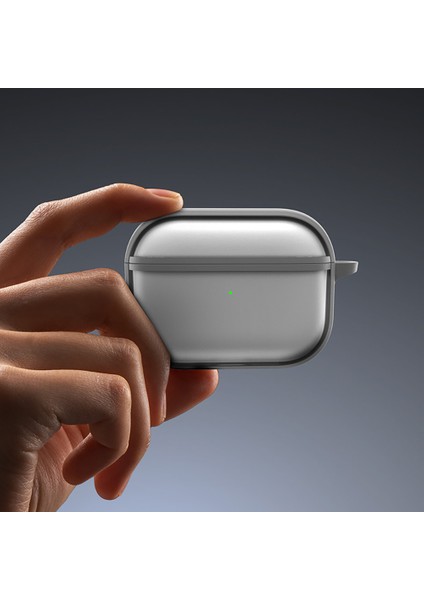 Airpods Pro 3 Uyumlu Kılıf Benks Mist Protective Sert Pürüzsüz Kılıf Gri fiyatları