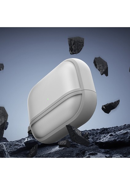 Airpods Pro 3 Uyumlu Kılıf Benks Mist Protective Sert Pürüzsüz Kılıf Gri fırsatları