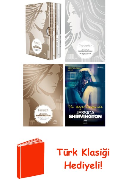 Jessica Shirvington 4 Kitap Seti + Türk Klasiği Hediye