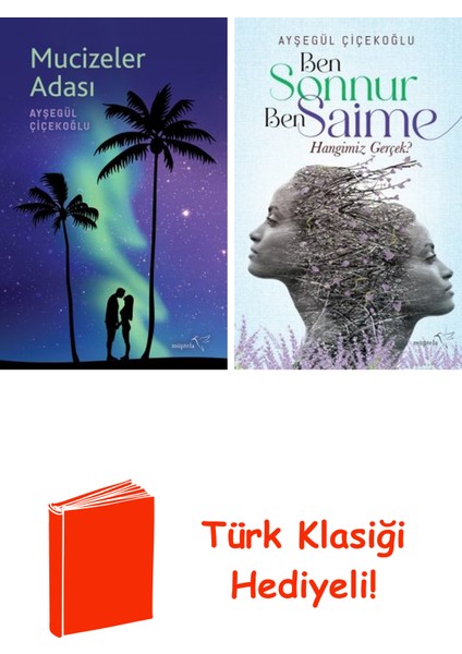 Ayşegül Çiçekoğlu 2 Kitap Seti + Türk Klasiği Hediye
