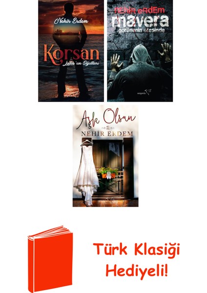 Nehir Erdem 3 Kitap Seti + Türk Klasiği Hediye