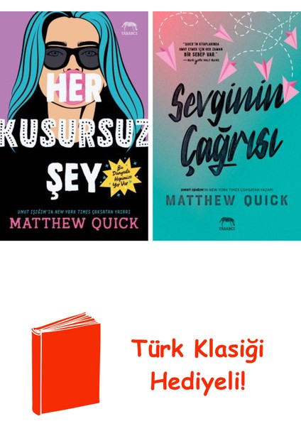 Matthew Quick 2 Kitap Seti + Türk Klasiği Hediye
