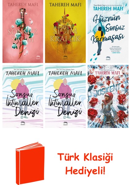 Tahereh Mafi 6 Kitap Seti + Türk Klasiği Hediye