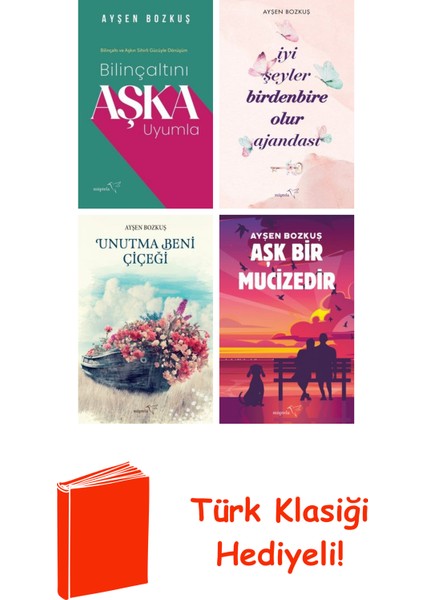 Ayşen Bozkuş 4 Kitap Seti + Türk Klasiği Hediye