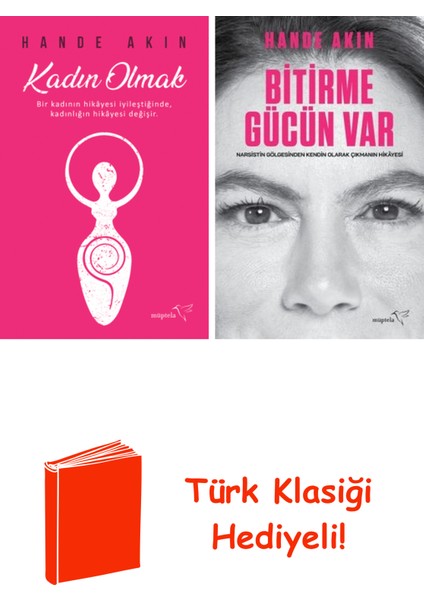 Hande Akın 2 Kitap Seti + Türk Klasiği Hediye