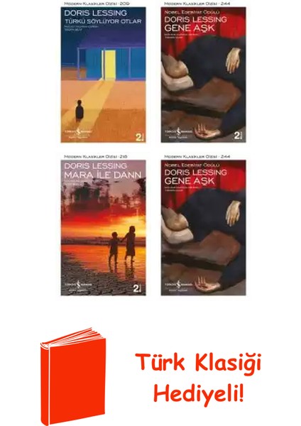 Doris Lessing 4 Kitap Seti + Türk Klasiği Hediye