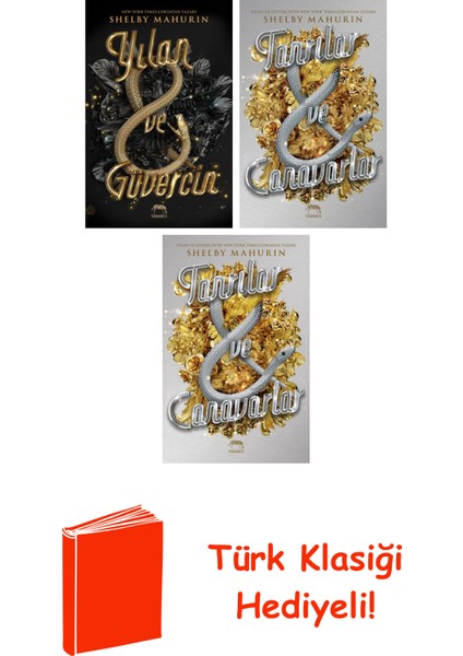 Shelby Mahurin 3 Kitap Seti + Türk Klasiği Hediye