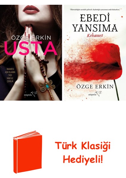 Özge Erkin 2 Kitap Seti + Türk Klasiği Hediye