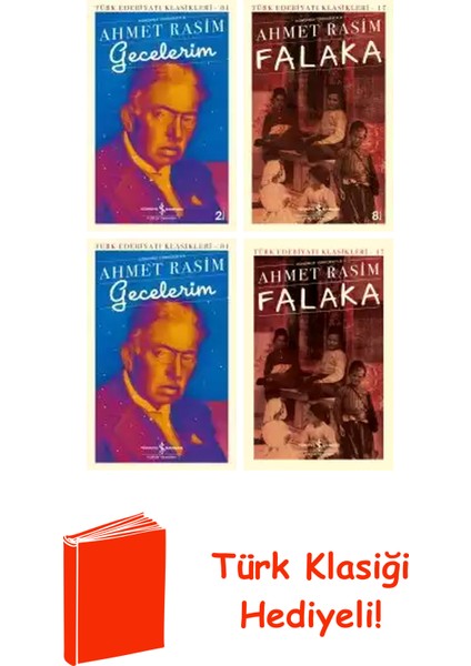 Ahmet Rasim 4 Kitap Seti + Türk Klasiği Hediye