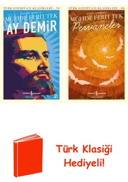 Müfide Ferit Tek 2 Kitap Seti + Türk Klasiği Hediye