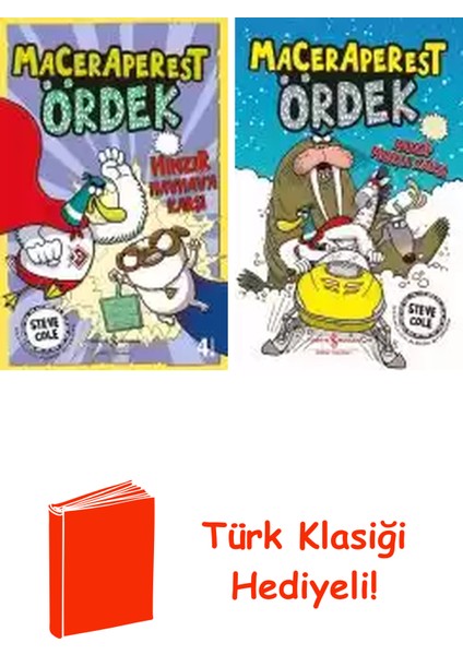 Steve Cole 2 Kitap Seti + Türk Klasiği Hediye