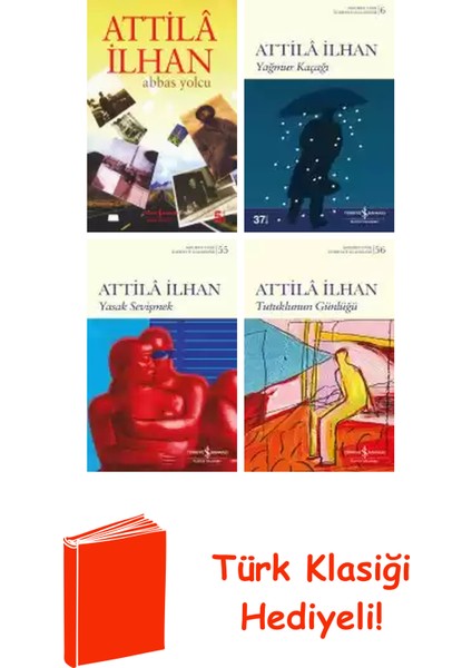 Attilâ Ilhan 4 Kitap Seti + Türk Klasiği Hediye