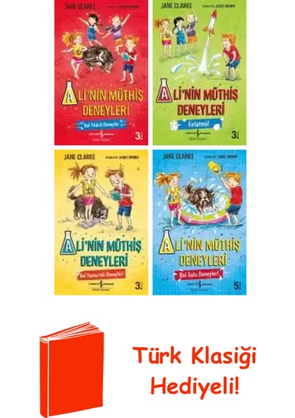 Jane Clarke 4 Kitap Seti + Türk Klasiği Hediye