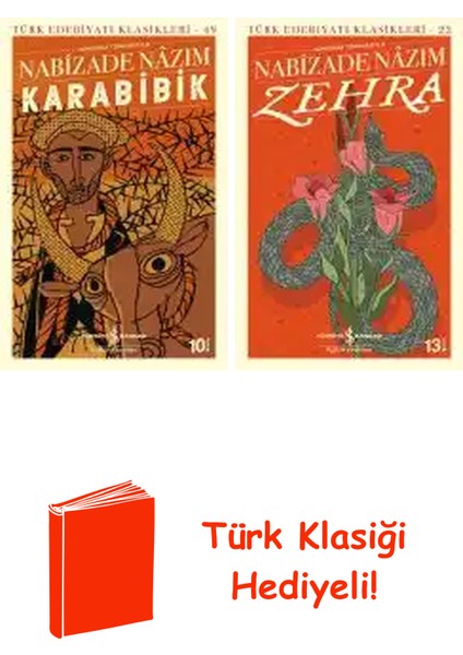 Nabizade Nâzım 2 Kitap Seti + Türk Klasiği Hediye