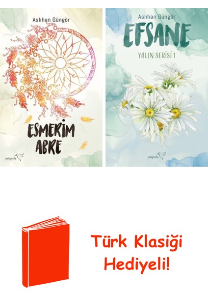 Aslıhan Güngör 2 Kitap Seti + Türk Klasiği Hediye