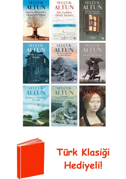 Selçuk Altun 9 Kitap Seti + Türk Klasiği Hediye