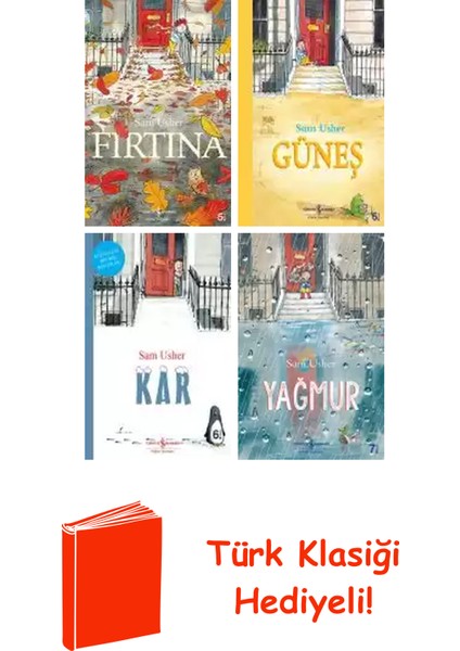 Sam Usher 4 Kitap Seti + Türk Klasiği Hediye