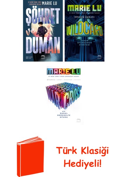 Marie Lu 3 Kitap Seti + Türk Klasiği Hediye