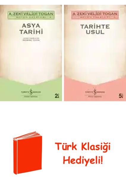 A. Zeki Velidi Togan 2 Kitap Seti + Türk Klasiği Hediye