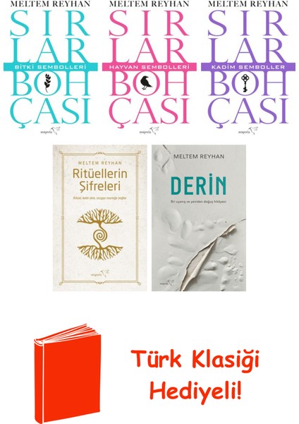 Meltem Reyhan 5 Kitap Seti + Türk Klasiği Hediye