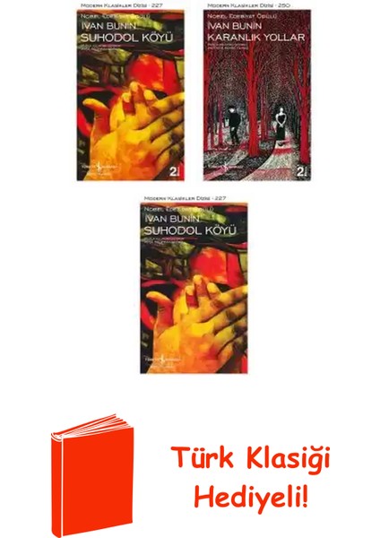Ivan Bunin 3 Kitap Seti + Türk Klasiği Hediye