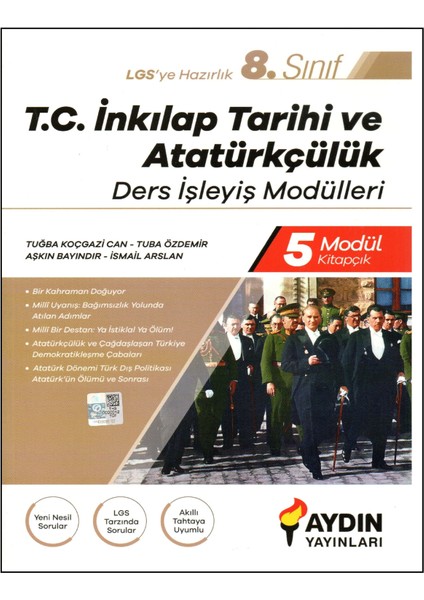 Aydın 8. Sınıf Inkılap Tarihi ve Atatürkçülük Ders Işleyiş Modulleri