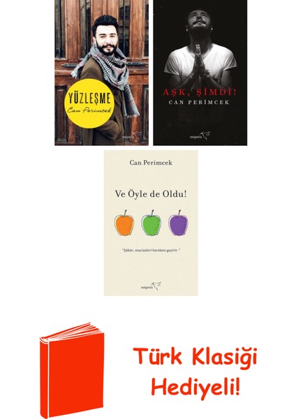 Can Perimcek 3 Kitap Seti + Türk Klasiği Hediye