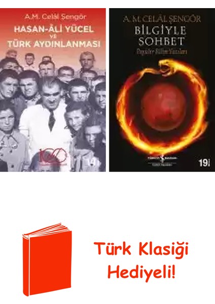 A. M. Celâl Şengör 2 Kitap Seti + Türk Klasiği Hediye