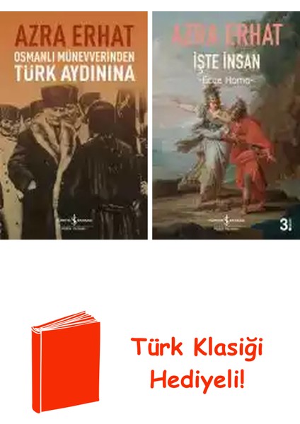 Azra Erhat 2 Kitap Seti + Türk Klasiği Hediye