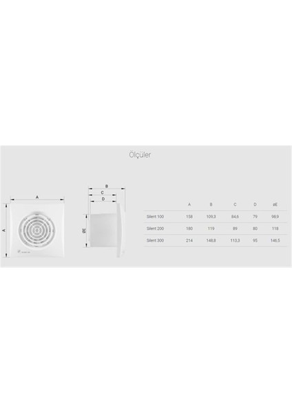 Soler Palau SILENT-300 Cz Mini Aksiyel Fan indirimleri