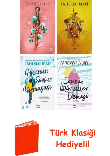 Tahereh Mafi 4 Kitap Seti + Türk Klasiği Hediye