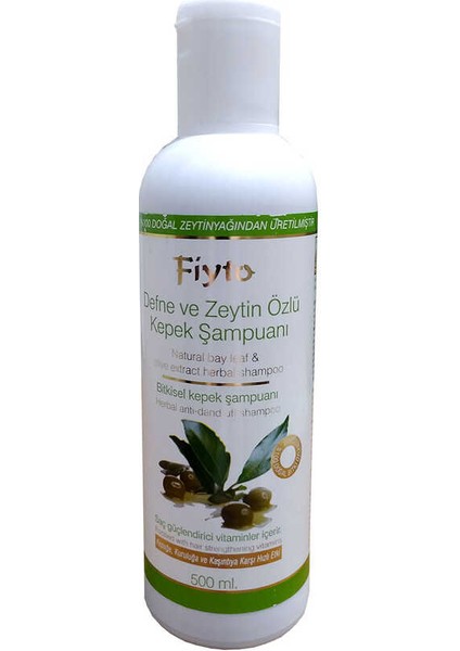 Defne ve Zeytin Özlü Kepek Önleyici Şampuan 500 ml