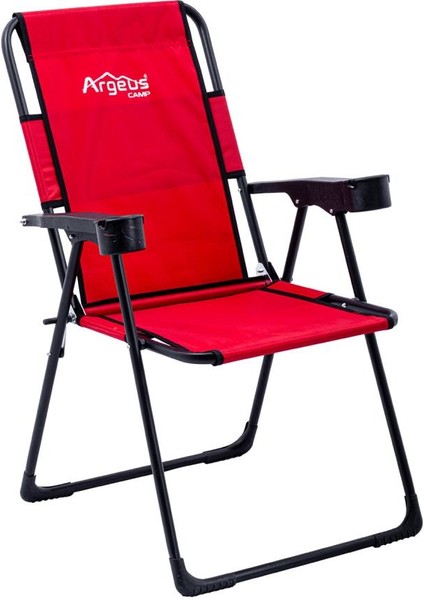 4 Adet Katlanır Kamp Sandalyesi ve Masa Seti - Rest - Kırmızı - 130 kg Taşıma modelleri