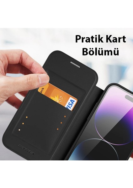 Dux Ducis iPhone 14 Pro 6.1 Kılıf Skin x Pro Series Magsafe Kapaklı Kılıf Folio CASE-(1903) fırsatları